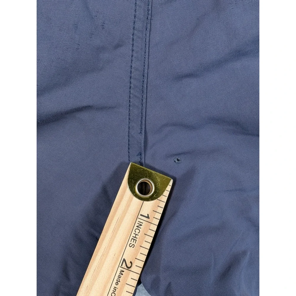 Patagonia Mens Board Shorts Gray Blue Nylon Swim Trunks Size 34 Pocket
